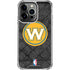 NBA Golden State Warriors Dark Rust iPhone 13 Pro Clear Case