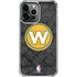 NBA Golden State Warriors Dark Rust iPhone 13 Pro Max Clear Case