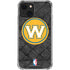 NBA Golden State Warriors Dark Rust iPhone 14 Clear Case