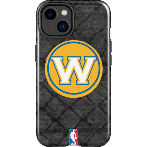 NBA Golden State Warriors Dark Rust iPhone 15 Plus Impact Case