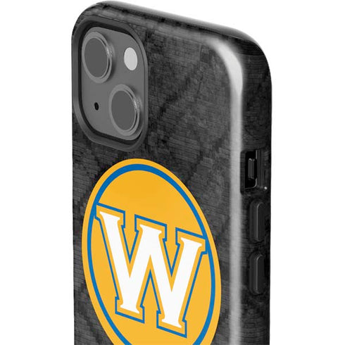 NBA Golden State Warriors Dark Rust iPhone 14 Plus Impact Case