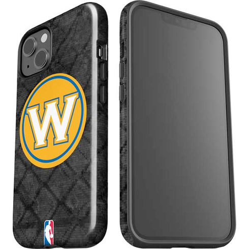 NBA Golden State Warriors Dark Rust iPhone 15 Plus Impact Case