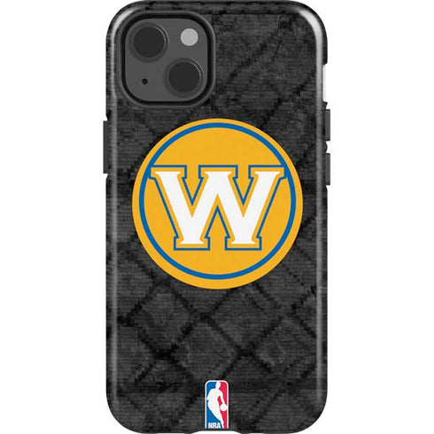 NBA Golden State Warriors Dark Rust iPhone 15 Impact Case