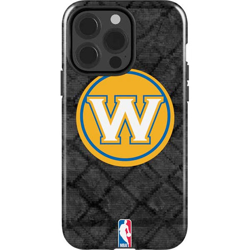 NBA Golden State Warriors Dark Rust iPhone 15 Pro Impact Case