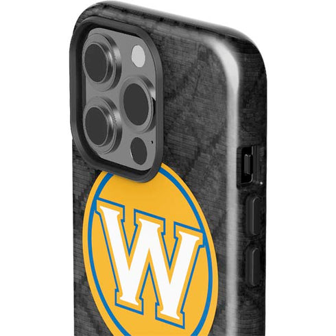 NBA Golden State Warriors Dark Rust iPhone 14 Pro Impact Case