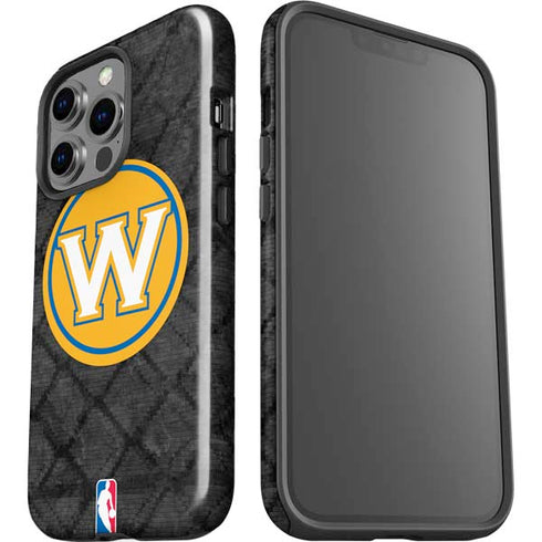 NBA Golden State Warriors Dark Rust iPhone 15 Pro Impact Case
