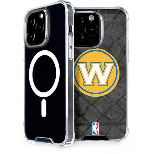 NBA Golden State Warriors Dark Rust iPhone 15 Pro MagSafe Case