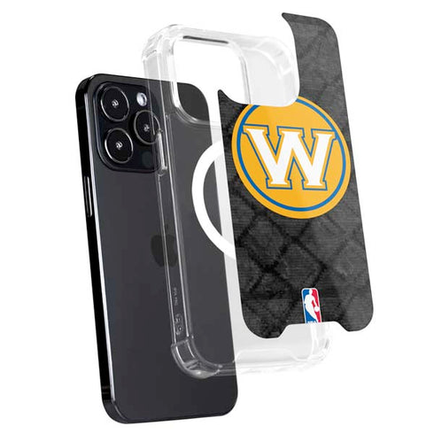 NBA Golden State Warriors Dark Rust iPhone 15 Pro MagSafe Case