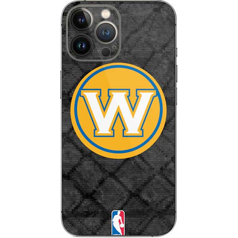 NBA Golden State Warriors Dark Rust iPhone 14 Pro Max Skin