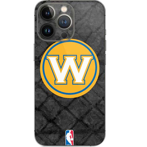 NBA Golden State Warriors Dark Rust iPhone 14 Pro Skin