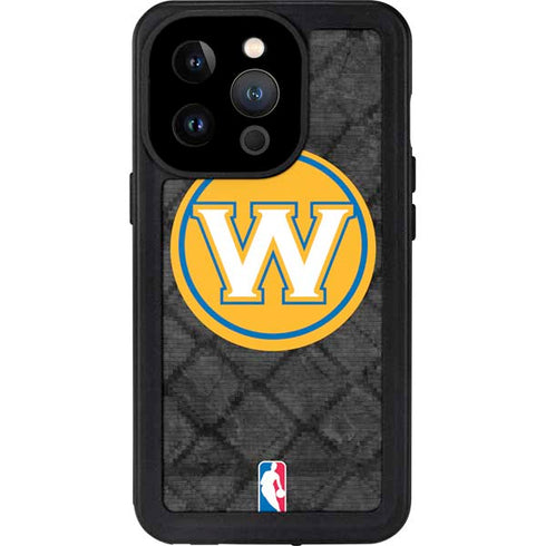 NBA Golden State Warriors Dark Rust iPhone 14 Pro Waterproof Case
