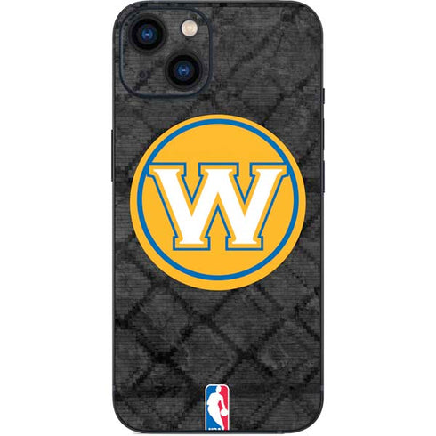 NBA Golden State Warriors Dark Rust iPhone 14 Skin