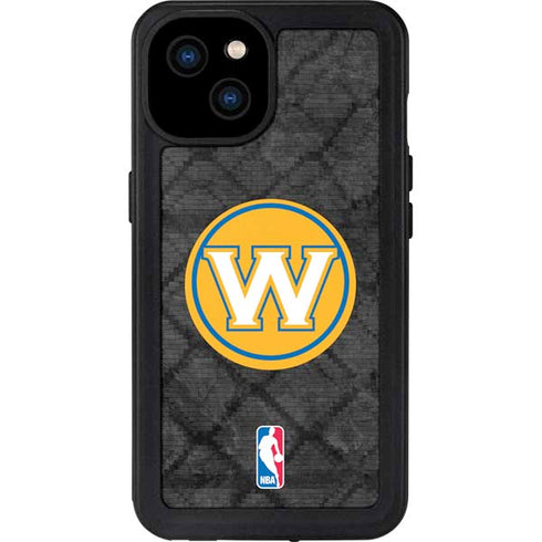 NBA Golden State Warriors Dark Rust iPhone 15 Plus Waterproof Case