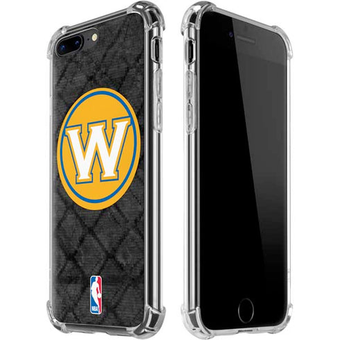 NBA Golden State Warriors Dark Rust iPhone 7/8 Plus Clear Case
