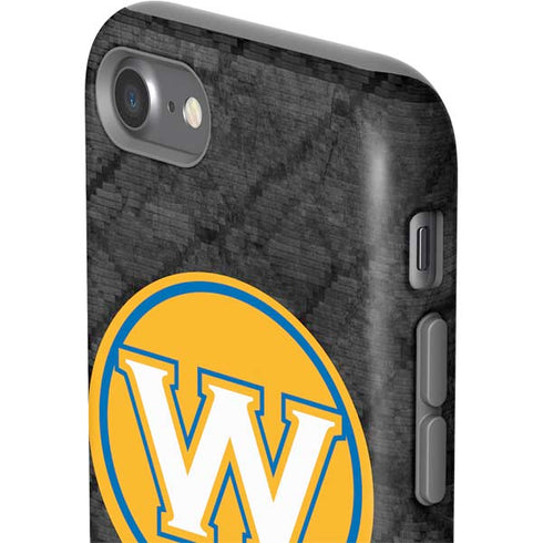 NBA Golden State Warriors Dark Rust iPhone SE (2nd & 3rd Gen) Pro Case