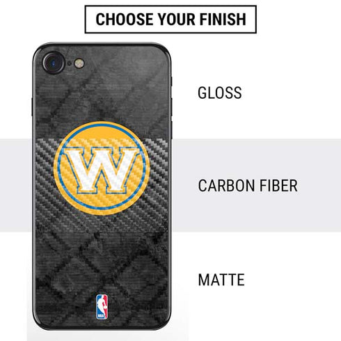 NBA Golden State Warriors Dark Rust iPhone SE (2nd & 3rd Gen) Skin