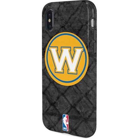 NBA Golden State Warriors Dark Rust iPhone X Pro Case