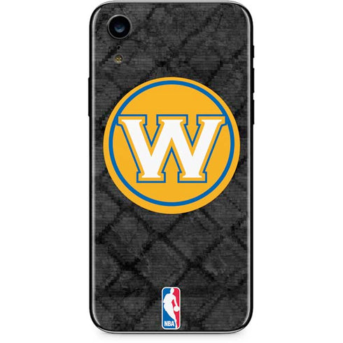 NBA Golden State Warriors Dark Rust iPhone XR Skin