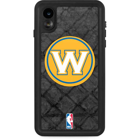 NBA Golden State Warriors Dark Rust iPhone XR Waterproof Case