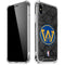 NBA Golden State Warriors Dark Rust iPhone XS Max Clear Case