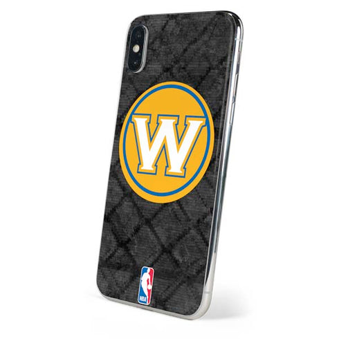 NBA Golden State Warriors Dark Rust iPhone XS Max Skin