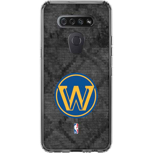 NBA Golden State Warriors Dark Rust LG K51/Q51 Clear Case