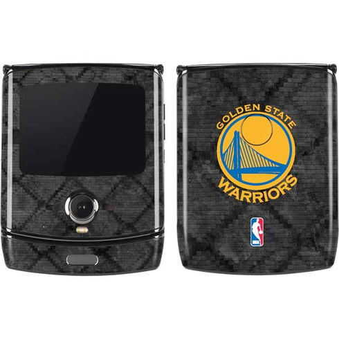 NBA Golden State Warriors Dark Rust Motorola RAZR Skin