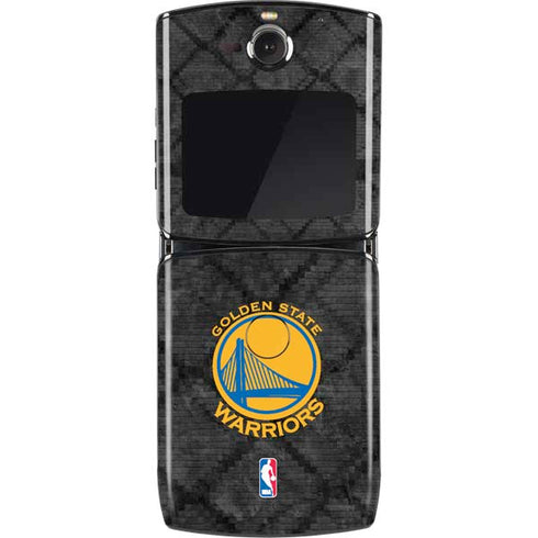 NBA Golden State Warriors Dark Rust Motorola RAZR Skin