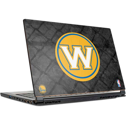 NBA Golden State Warriors Dark Rust MSI GS65 Stealth Laptop Skin