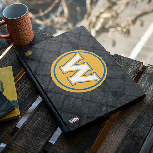 NBA Golden State Warriors Dark Rust MSI GS65 Stealth Laptop Skin