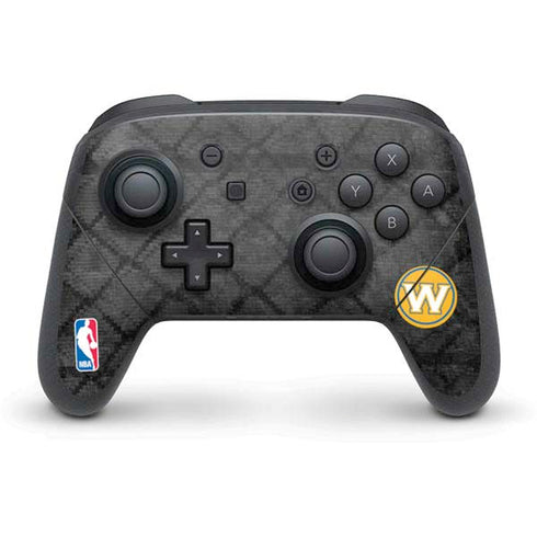 NBA Golden State Warriors Dark Rust Nintendo Switch Pro Controller Skin