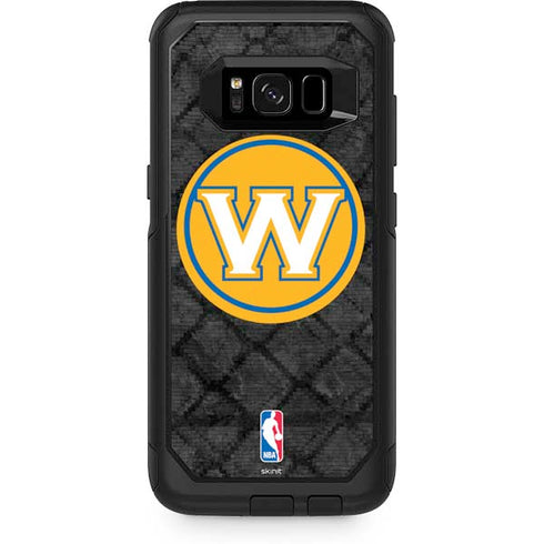 NBA Golden State Warriors Dark Rust Otterbox Commuter Galaxy Skin