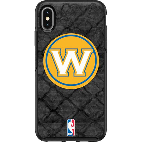 NBA Golden State Warriors Dark Rust Otterbox Symmetry iPhone Skin