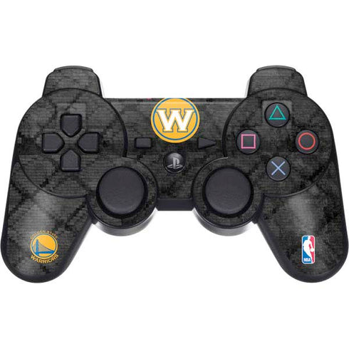 NBA Golden State Warriors Dark Rust PS3 Dual Shock wireless controller Skin