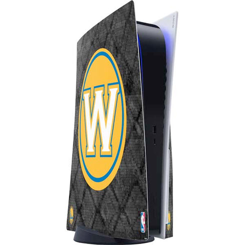NBA Golden State Warriors Dark Rust PS5 Console Skin