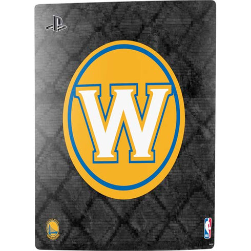 NBA Golden State Warriors Dark Rust PS5 Digital Edition Console Skin