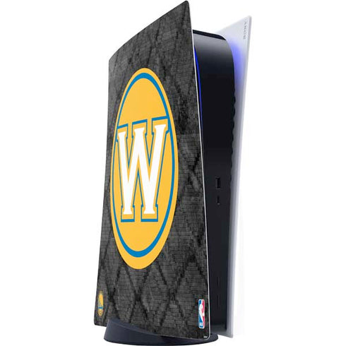 NBA Golden State Warriors Dark Rust PS5 Digital Edition Console Skin