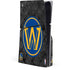 NBA Golden State Warriors Dark Rust PS5 Slim Disk Console Skin