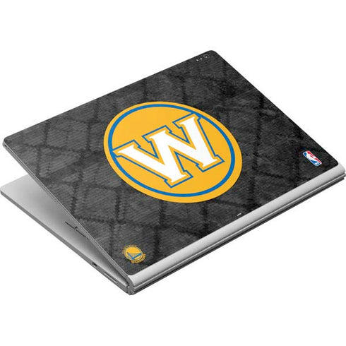 NBA Golden State Warriors Dark Rust Surface Book Skin