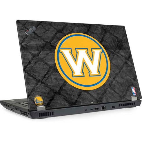 NBA Golden State Warriors Dark Rust Lenovo ThinkPad Skin