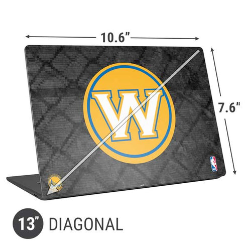NBA Golden State Warriors Dark Rust Universal Laptop 13in (10.6 x 7.6in) Skin
