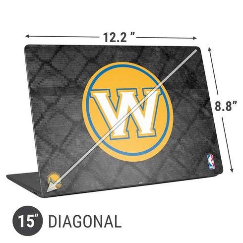 NBA Golden State Warriors Dark Rust Universal Laptop 15in (12.2 x 8.8in) Skin