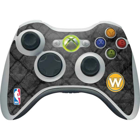 NBA Golden State Warriors Dark Rust Xbox 360 Wireless Controller Skin