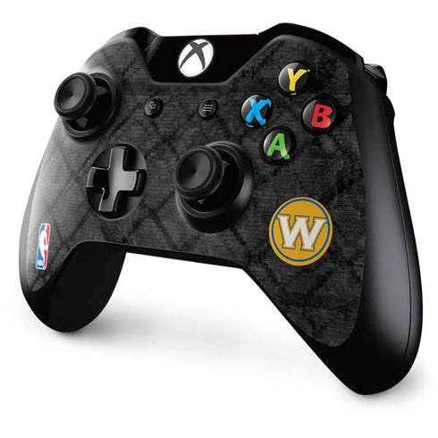 NBA Golden State Warriors Dark Rust Xbox One Controller Skin