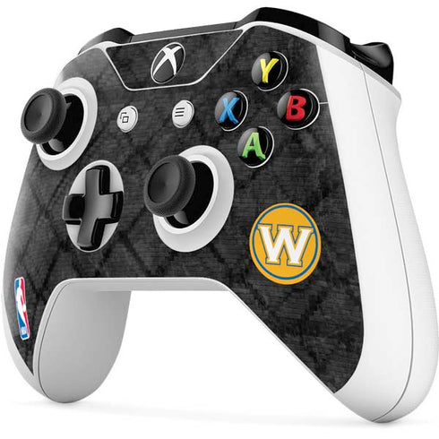 NBA Golden State Warriors Dark Rust Xbox One S Controller Skin