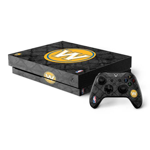 NBA Golden State Warriors Dark Rust Xbox One X Bundle Skin