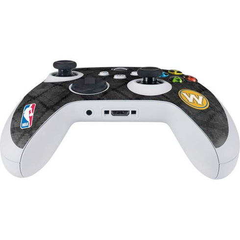 NBA Golden State Warriors Dark Rust Xbox Series S Controller Skin