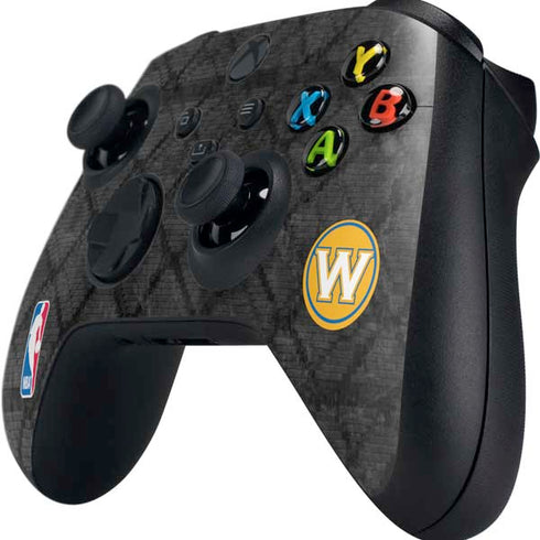 NBA Golden State Warriors Dark Rust Xbox Series X Controller Skin