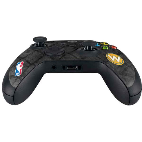 NBA Golden State Warriors Dark Rust Xbox Series X Controller Skin