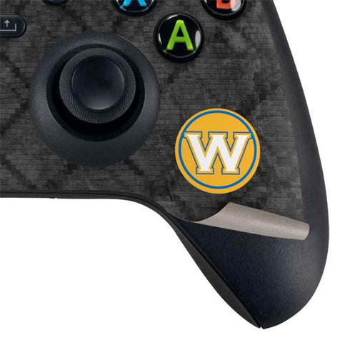 NBA Golden State Warriors Dark Rust Xbox Series X Controller Skin
